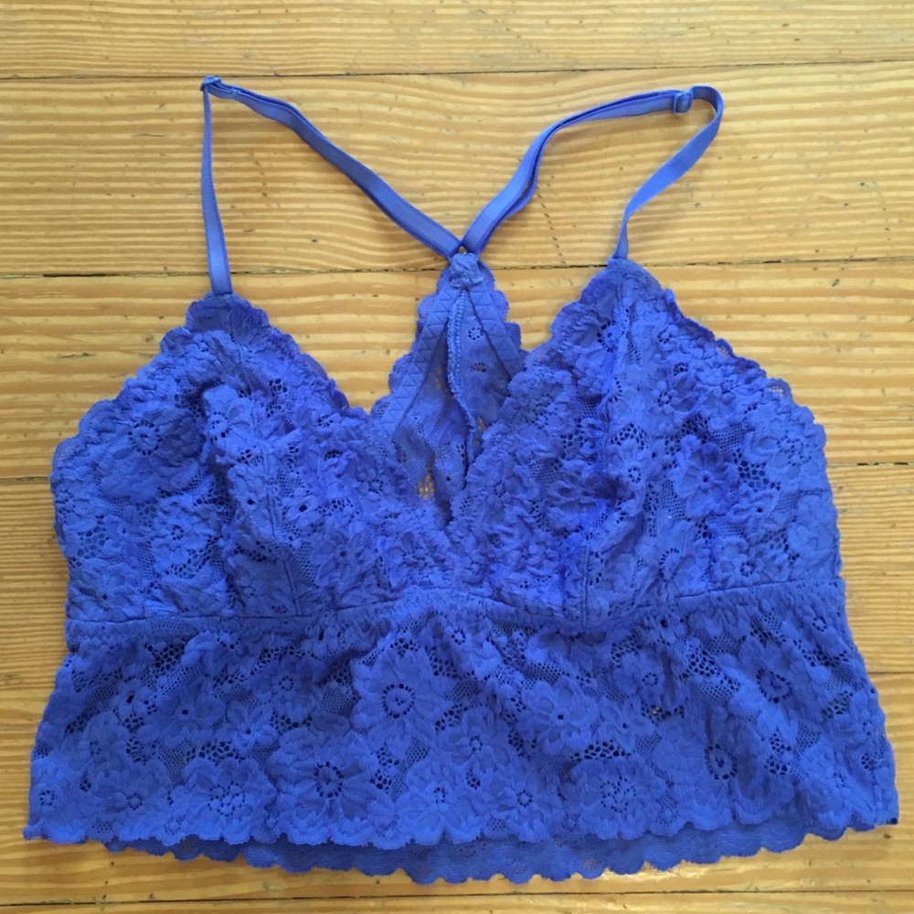 Lot of 7 Aerie and Gilly Hicks bras bralettes All Sz S - Picture 5 of 16